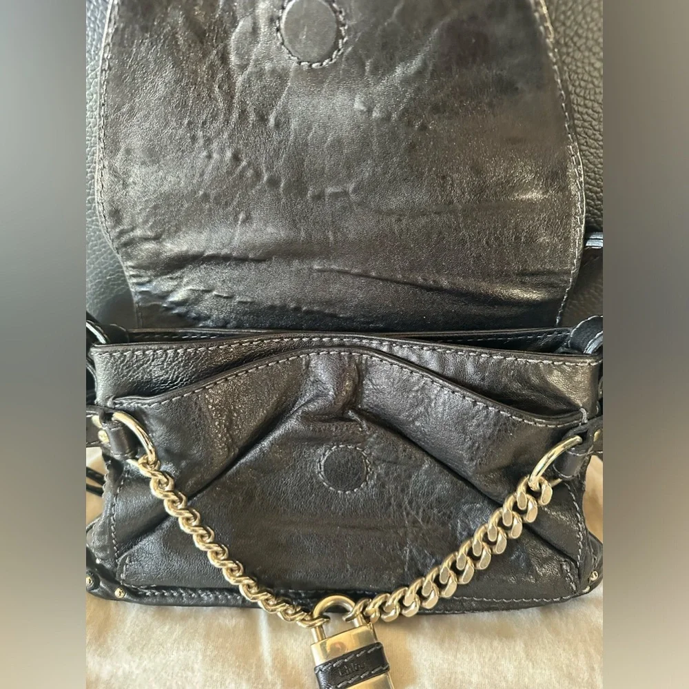 Vintage Chloe navy blue Paddington bag - Picture 5 of 16